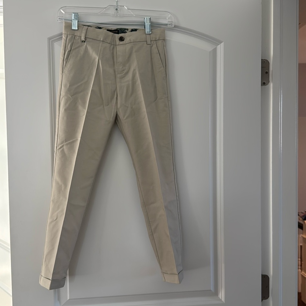Mayoral Classic Straight-Leg Twill Boys Pants, Size 8, excellent condition